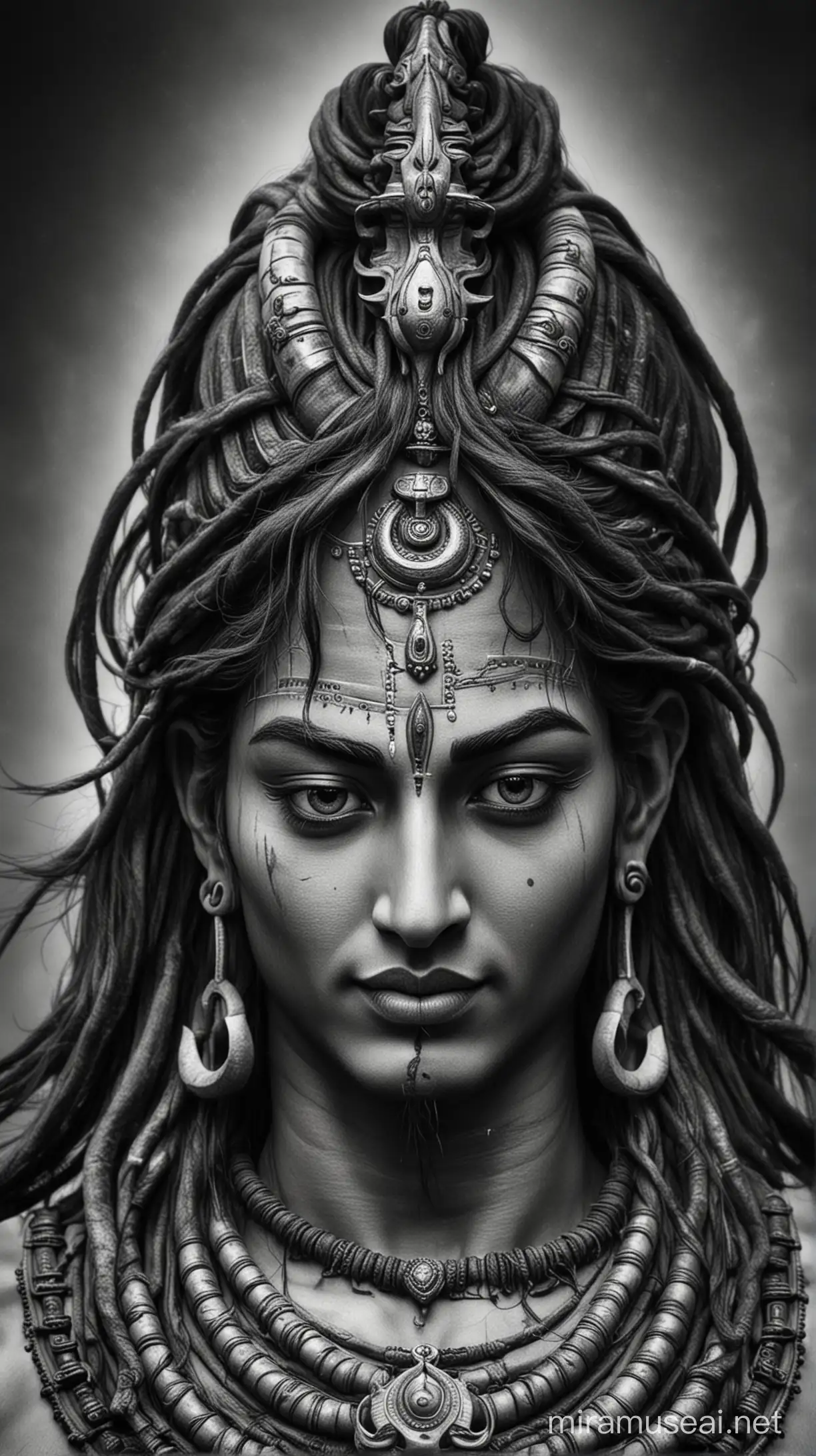 Lord siva face