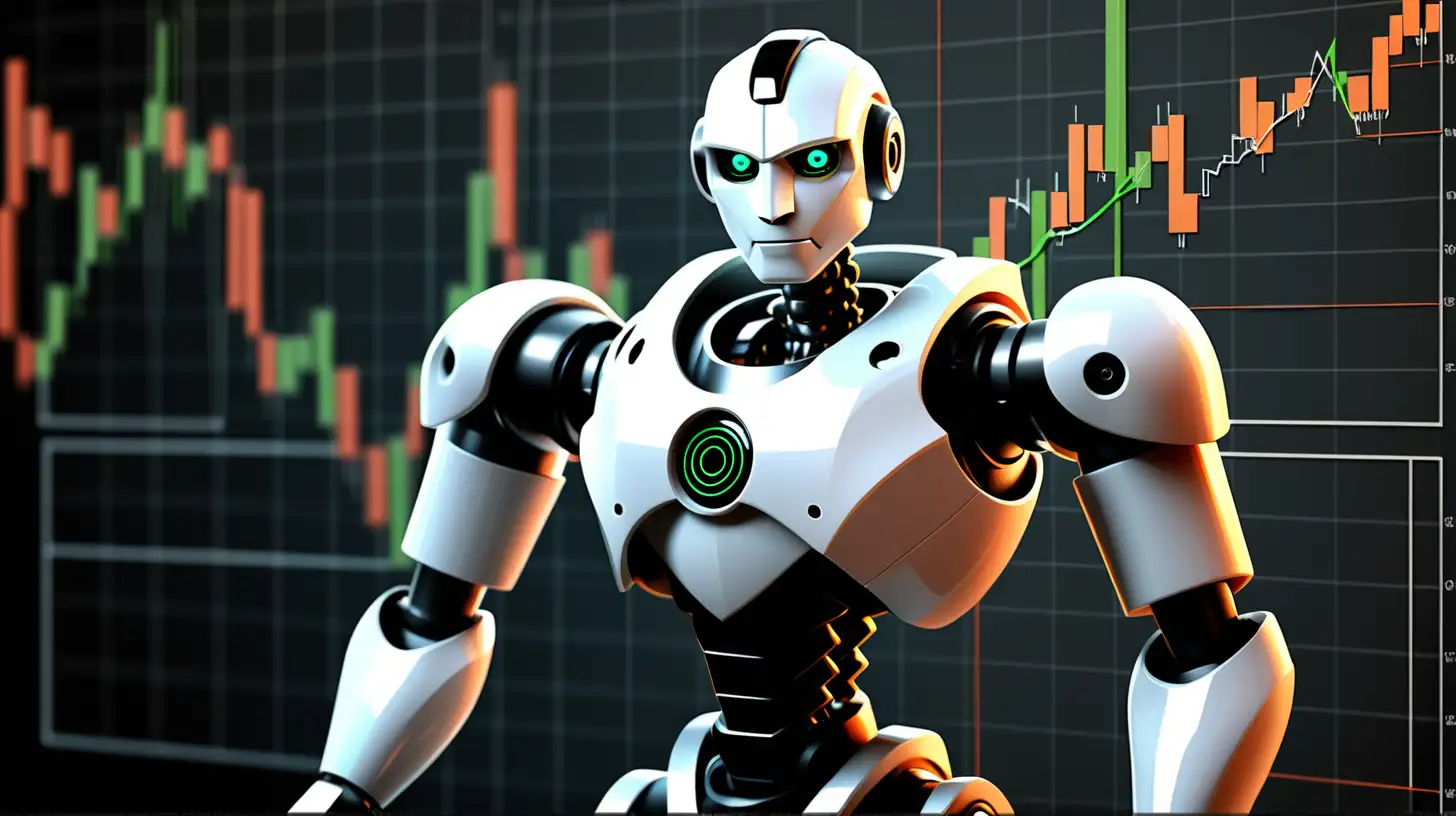 Algorithmic Robot Analyzing Stock Chart Magic