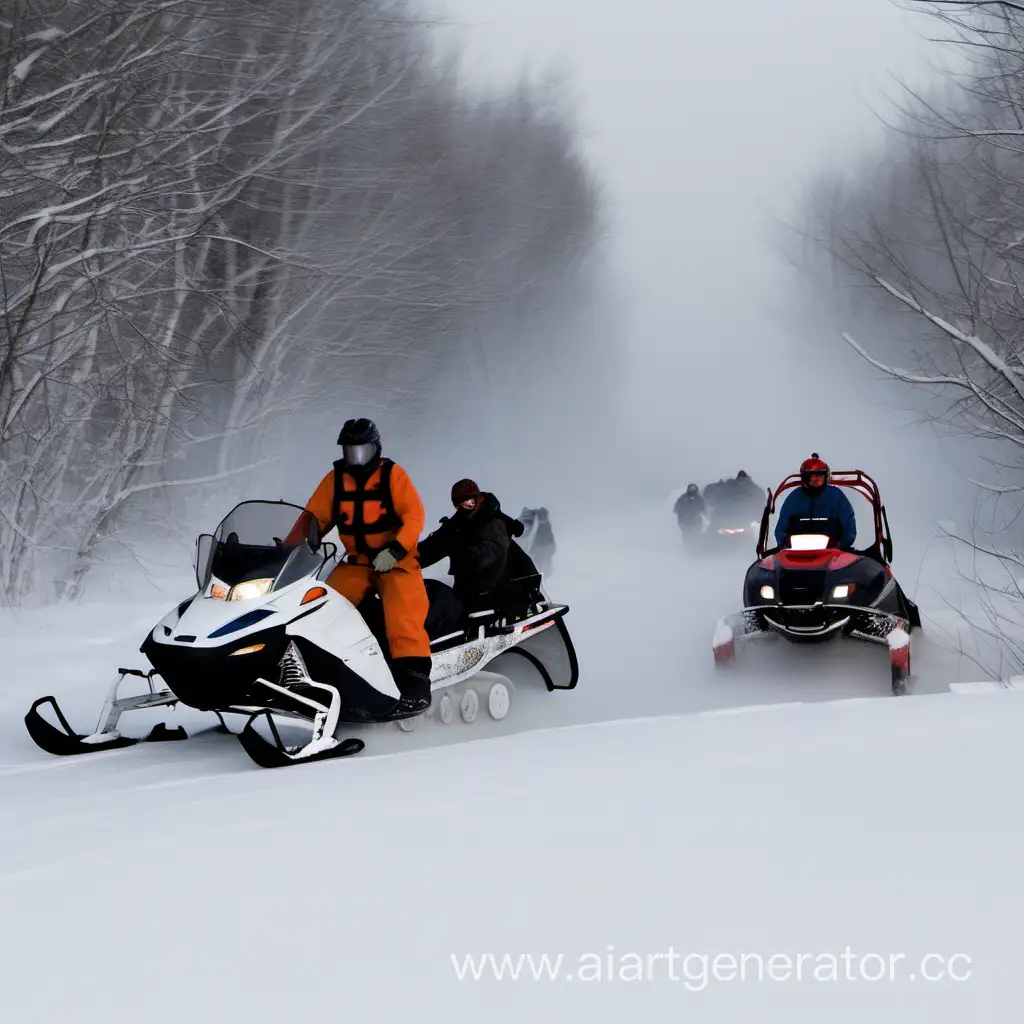 Snowmobile-Evacuation-in-Winter-Wilderness