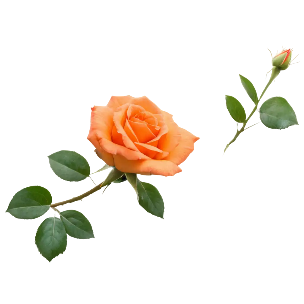 orange rose