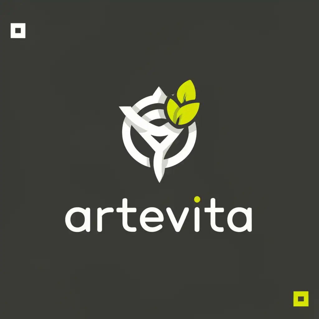 a logo design,with the text "Artevita", main symbol:Webdesign,Moderate,clear background