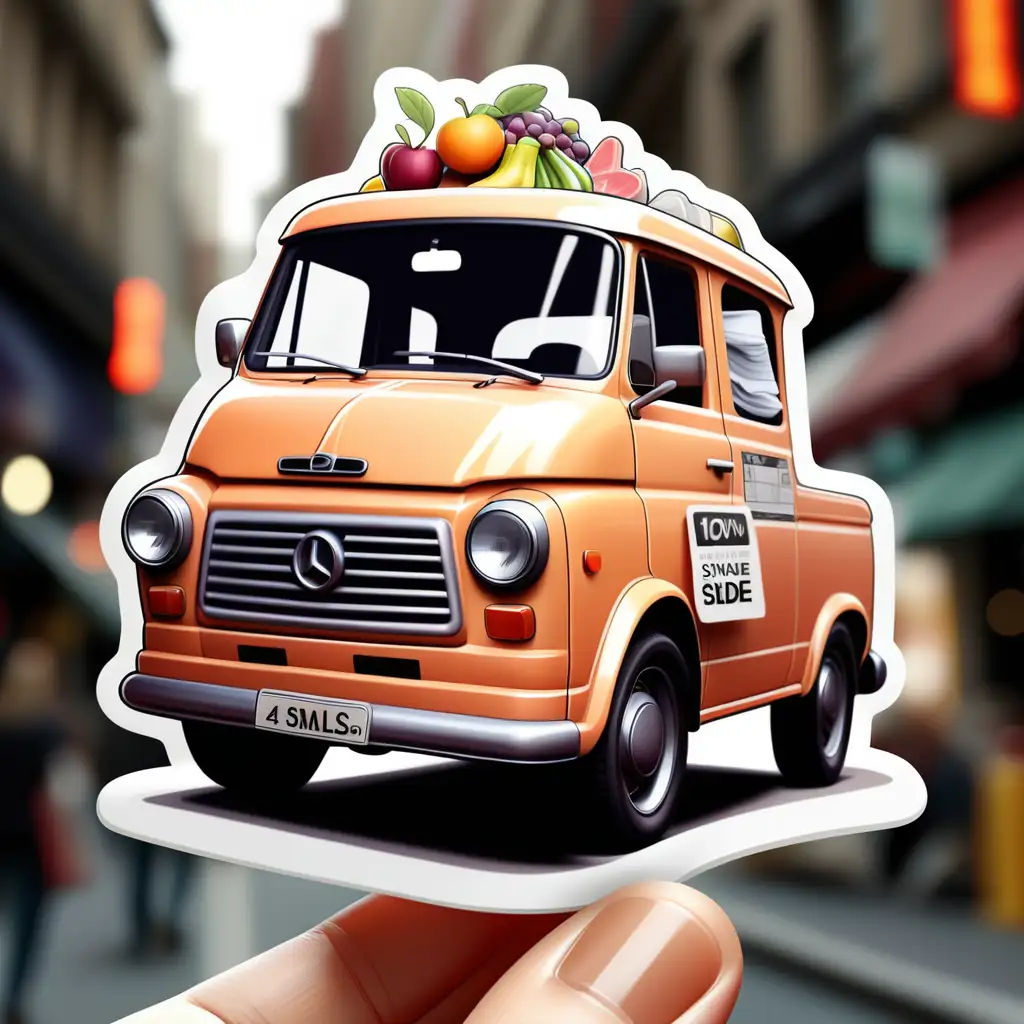 /imagine a shopoholic. Create a sticker on a transparent background to capture their daily journey .