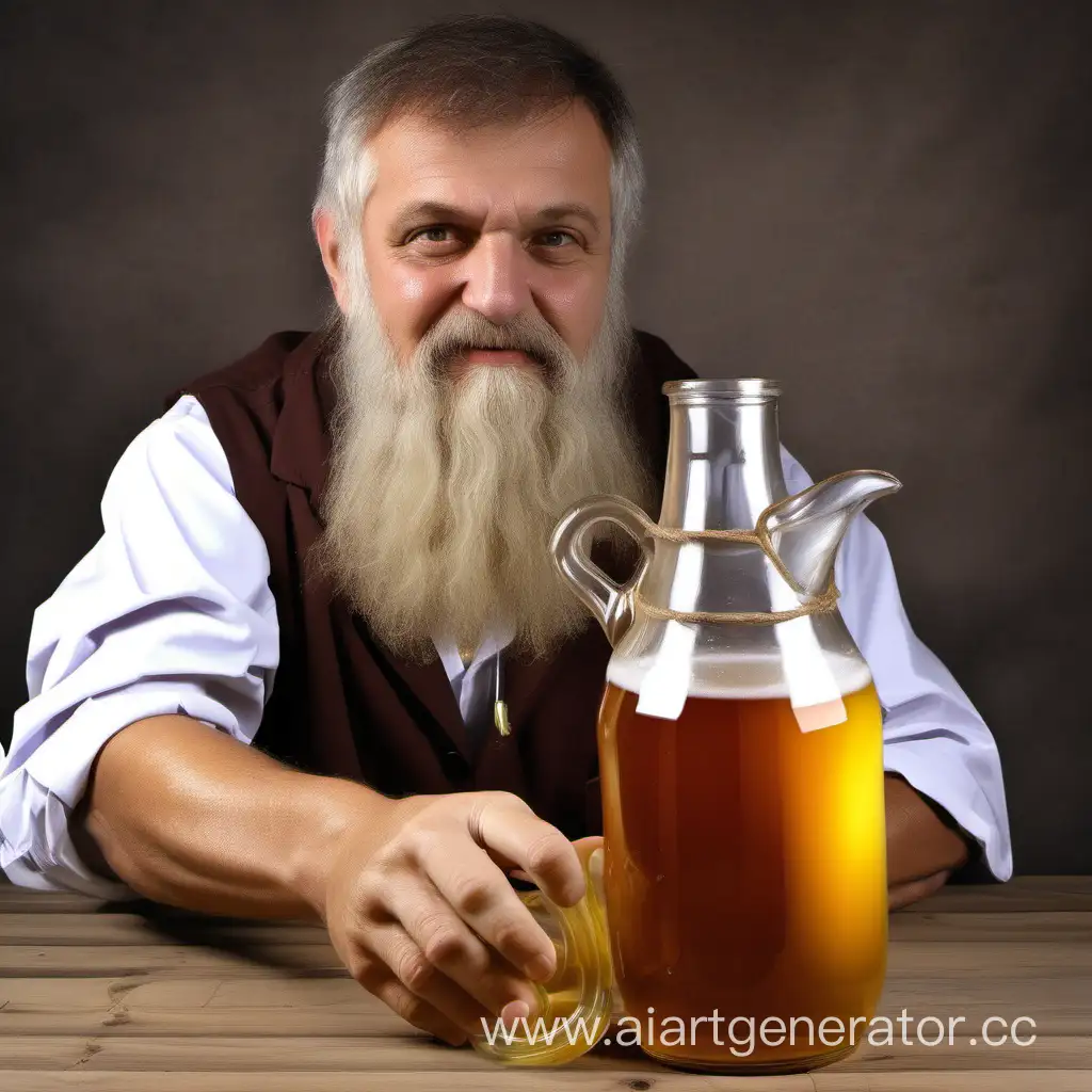 Scientist-Crafting-Traditional-Kvass-Beverage