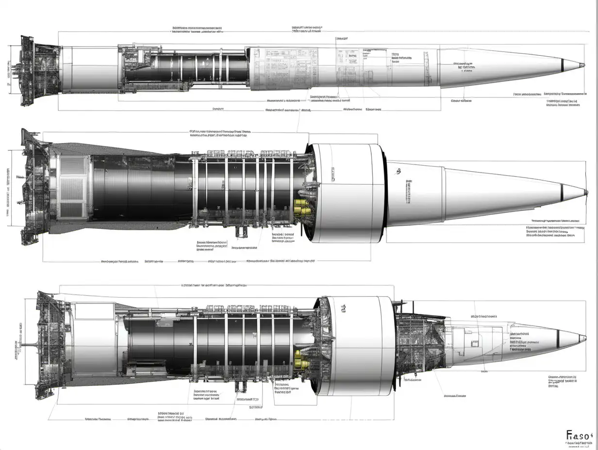 Detailed-Falcon-9-Rocket-Technical-Assembly-Drawing-with-Annotations