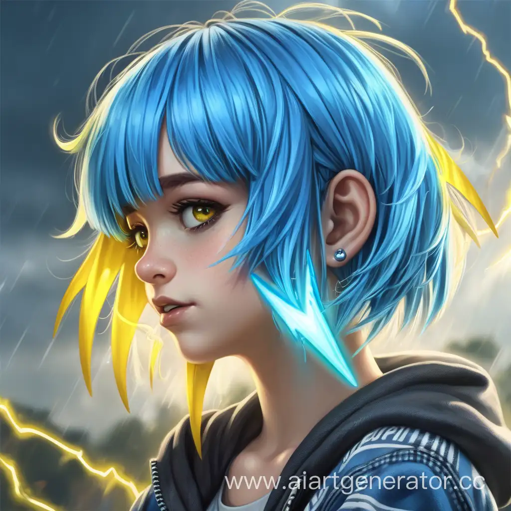 Vibrant-Girl-with-Blue-Hair-and-Yellow-Lightning-Tips