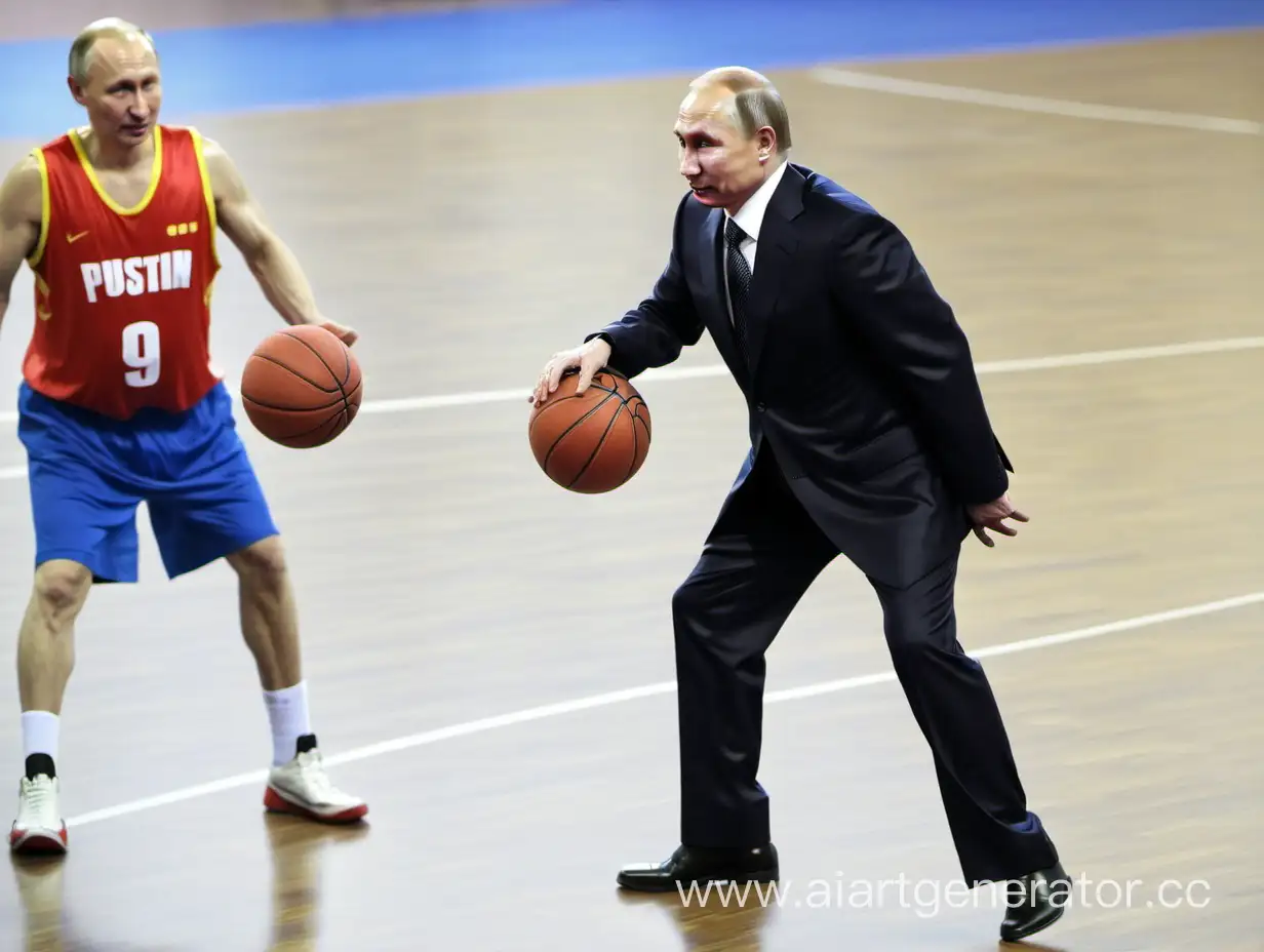 Vladimir-Putin-Showcases-Basketball-Skills-with-Impressive-Moves