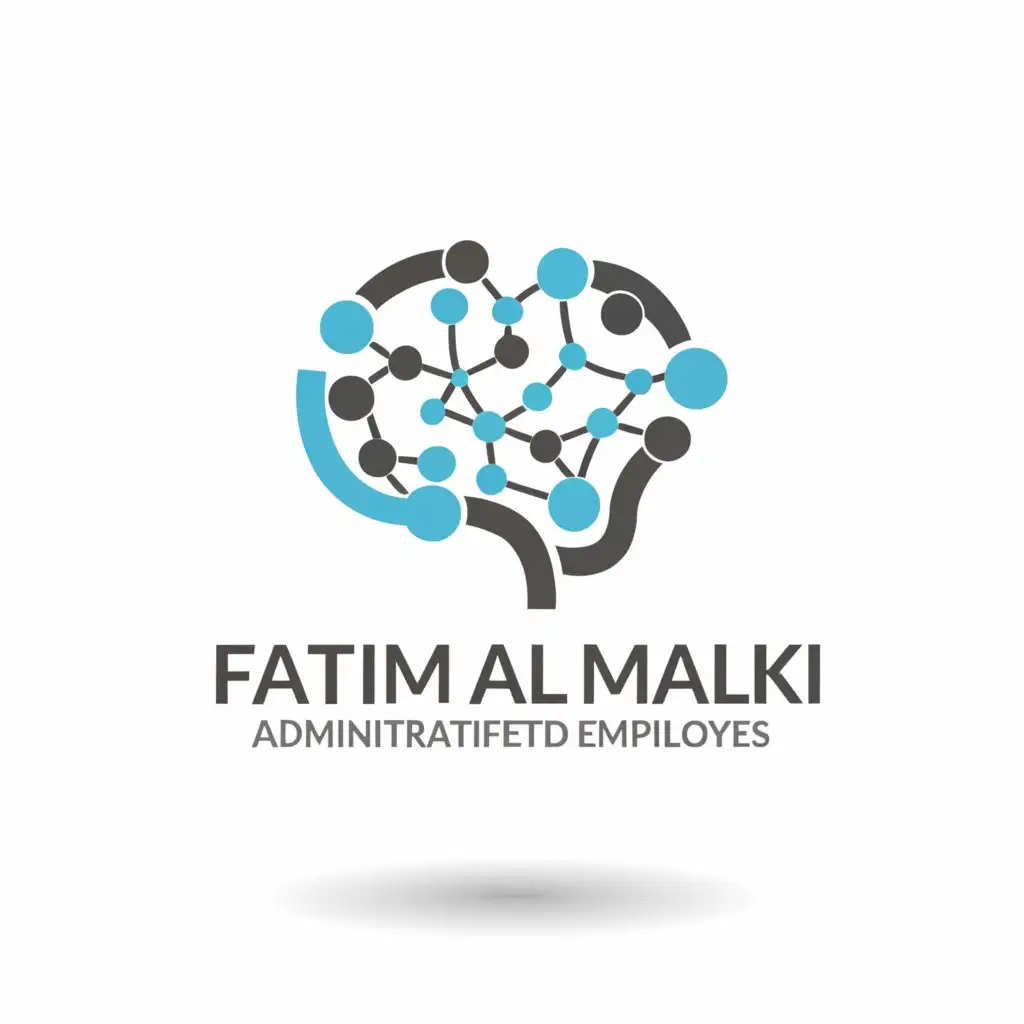 a logo design,with the text "Fatima Al Malki", main symbol:Development, artificial intelligence, administrative development for employees,Moderate,be used in Education industry,clear background