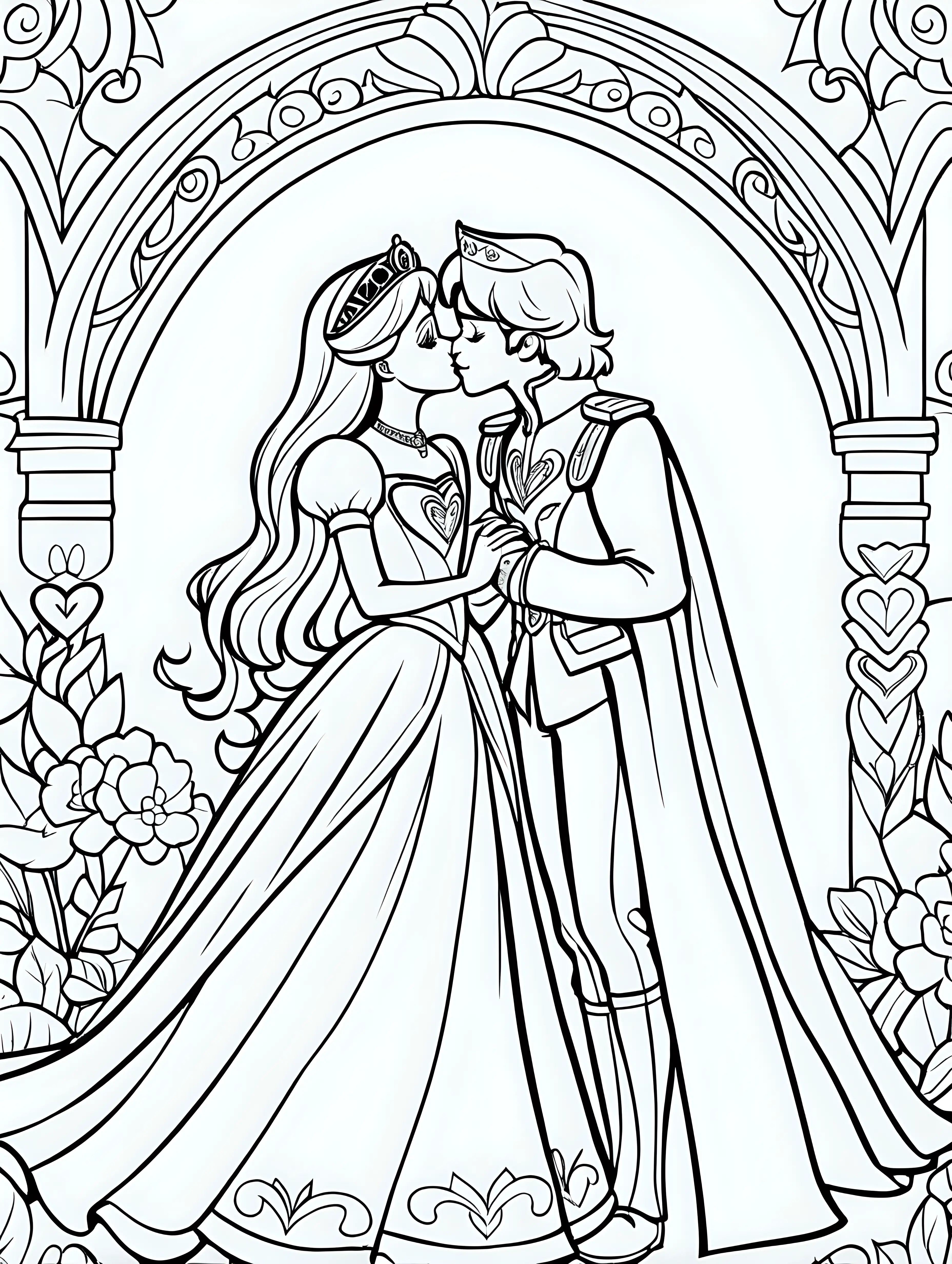 Prince And Princess Amazing Drawing - Drawing Skill