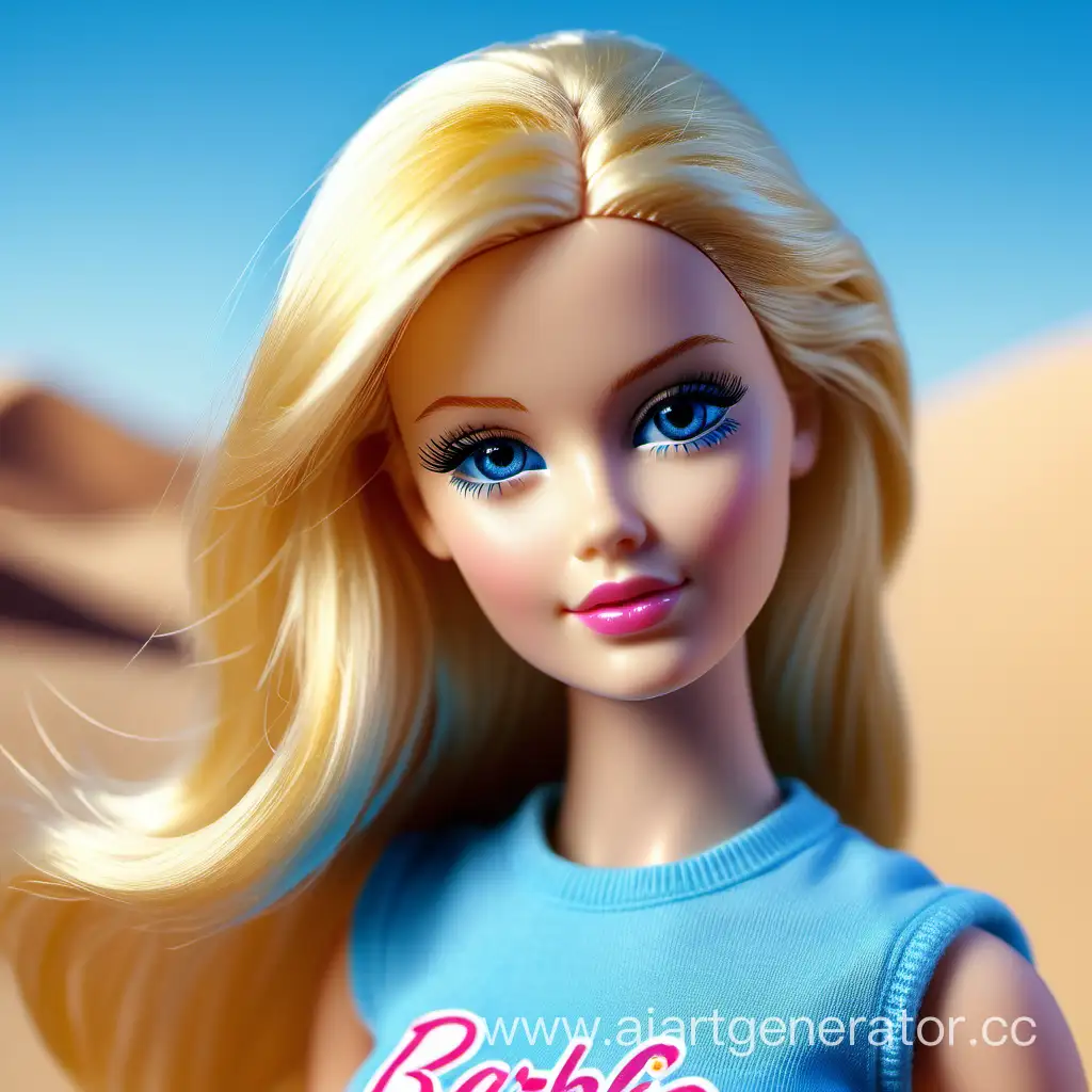 Adorable-Barbie-Doll-in-a-Hyperrealistic-Desert-Scene