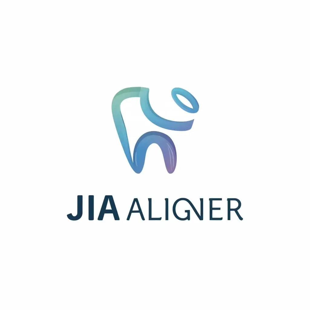 a logo design,with the text "Jia Aligner", main symbol:dentist,Moderate,be used in Medical Dental industry,clear background