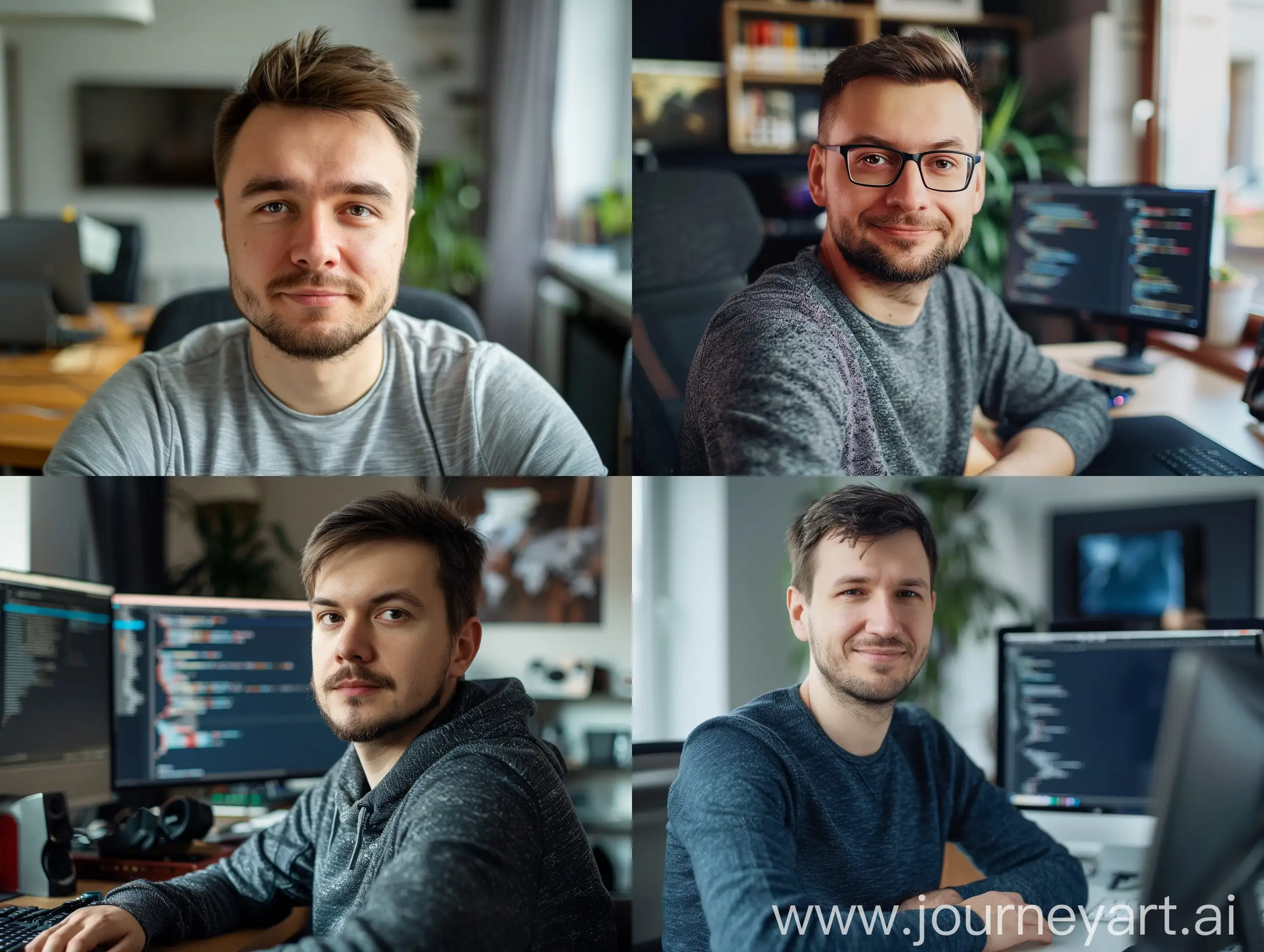 please create a polish males image for the age of 30 years full stack developer