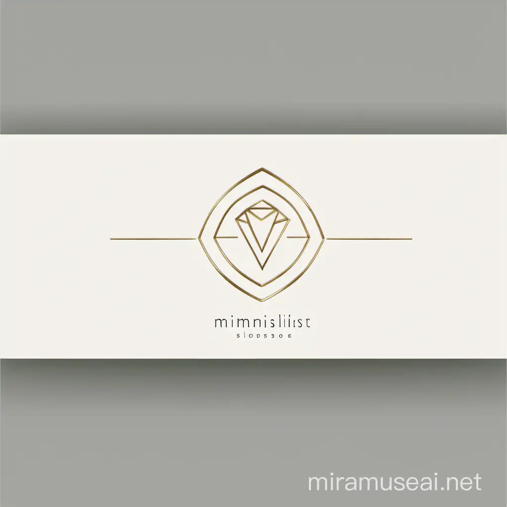 минималистичный логотип ювелирного магазина 