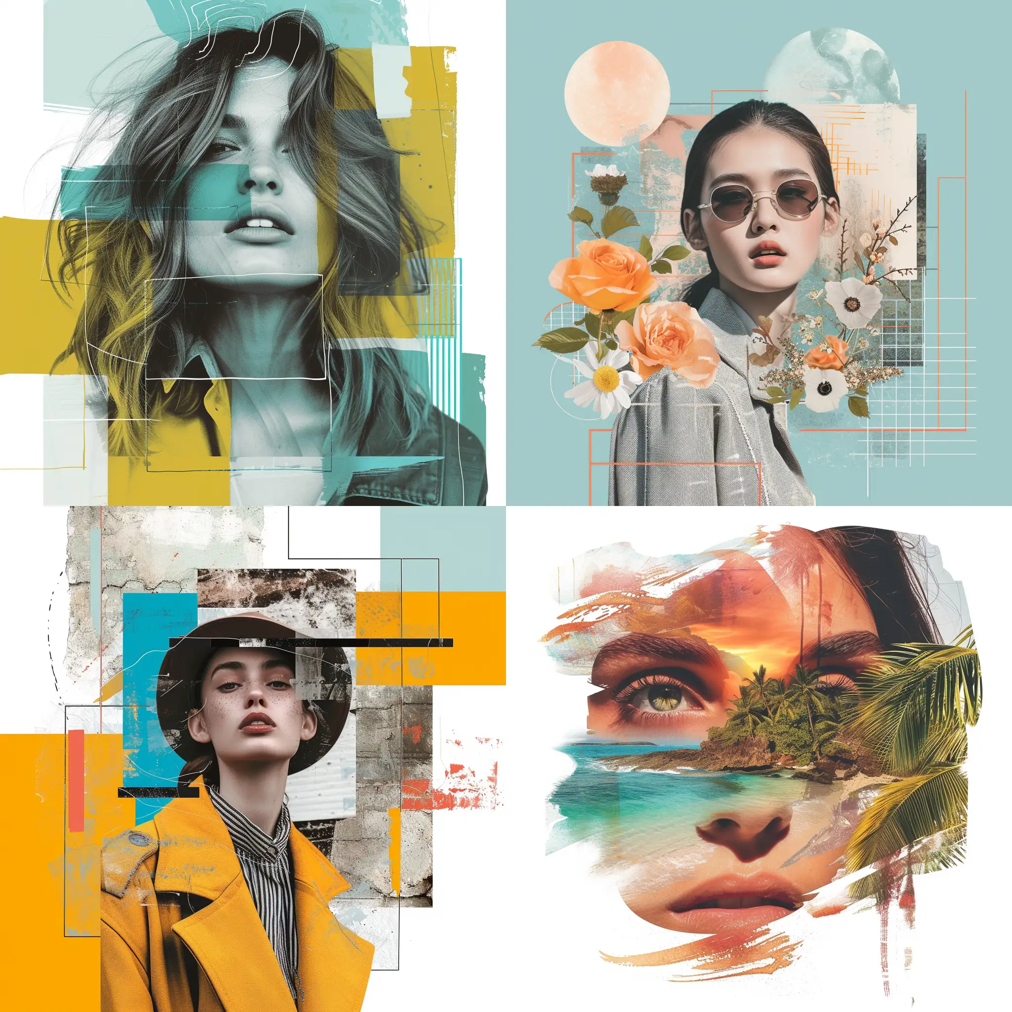 photo collage illustrator 
