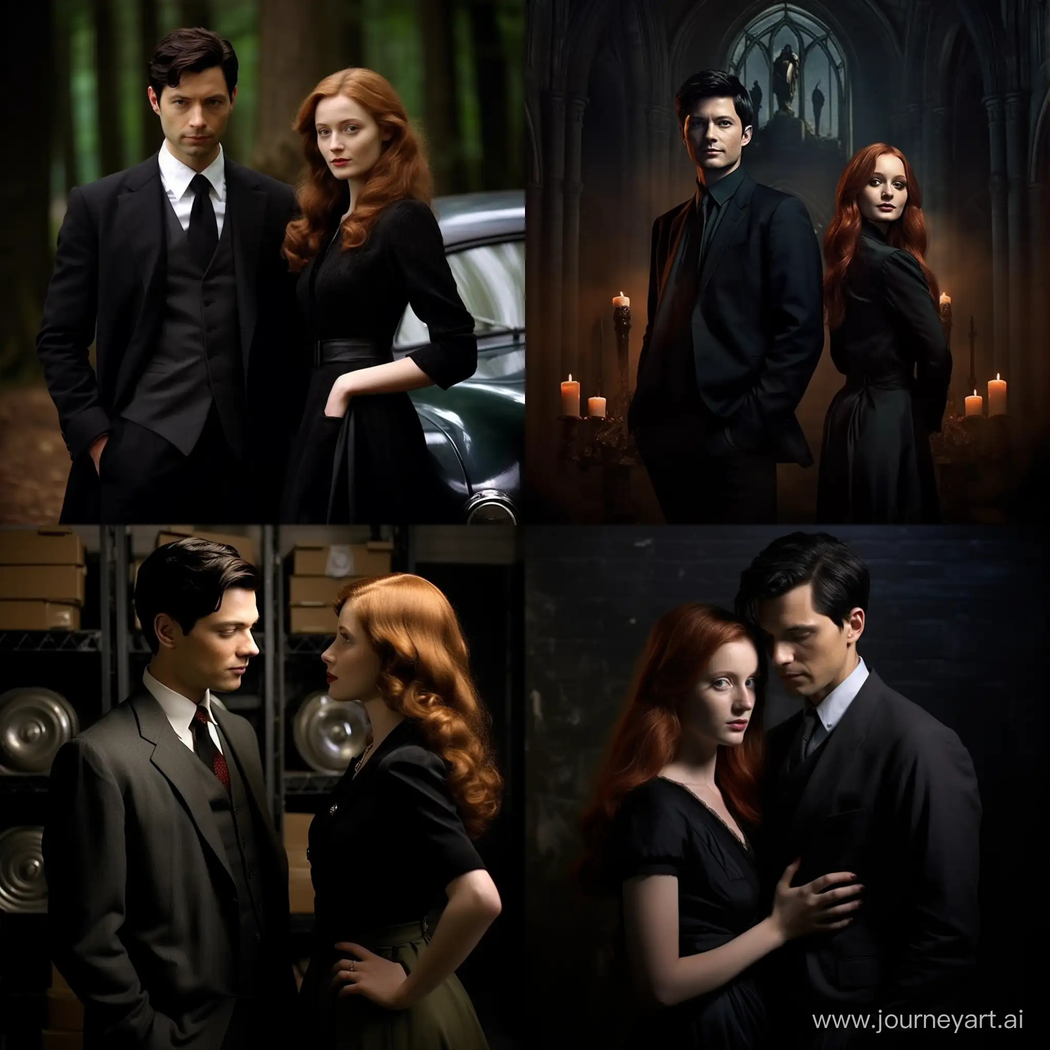 dark lord tom riddle as christian coulson and ginny weasley as bonnie wrigth
