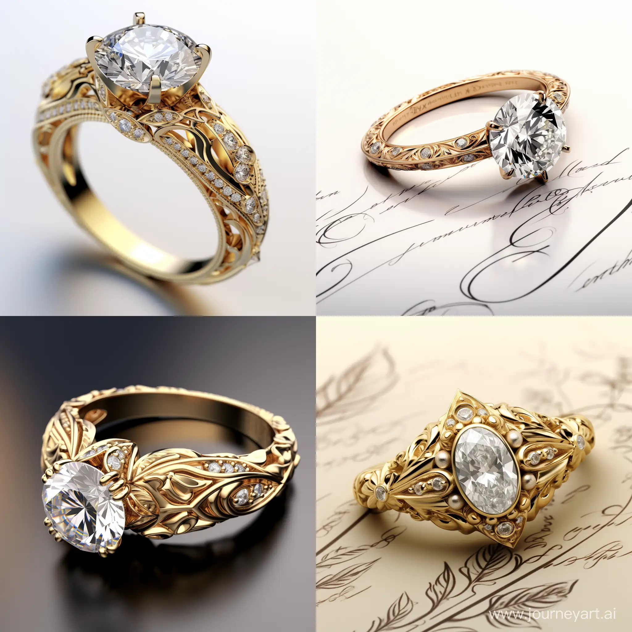 Exquisite-Diamond-Ring-Certificate-Design