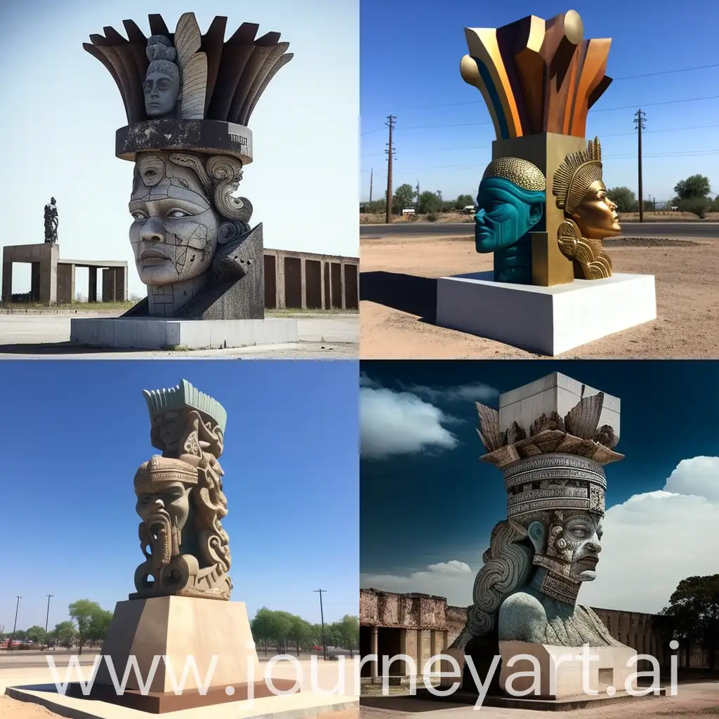 Valle-Imperial-Totem-Symbolic-Urban-Sculpture-in-Zapopan-Jalisco-Mexico