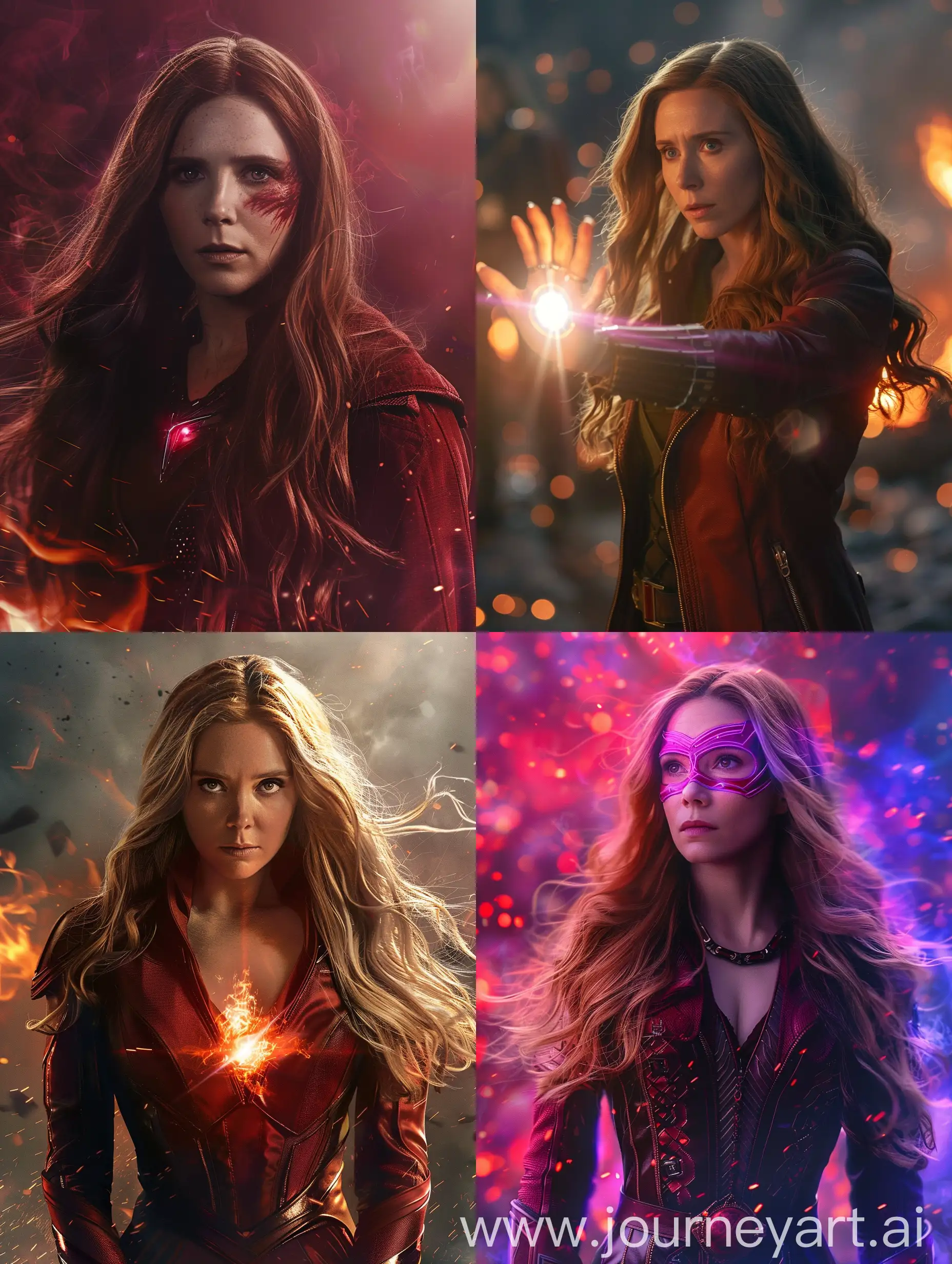 Kristen-Bell-Portraying-Scarlet-Witch-in-2024-Film