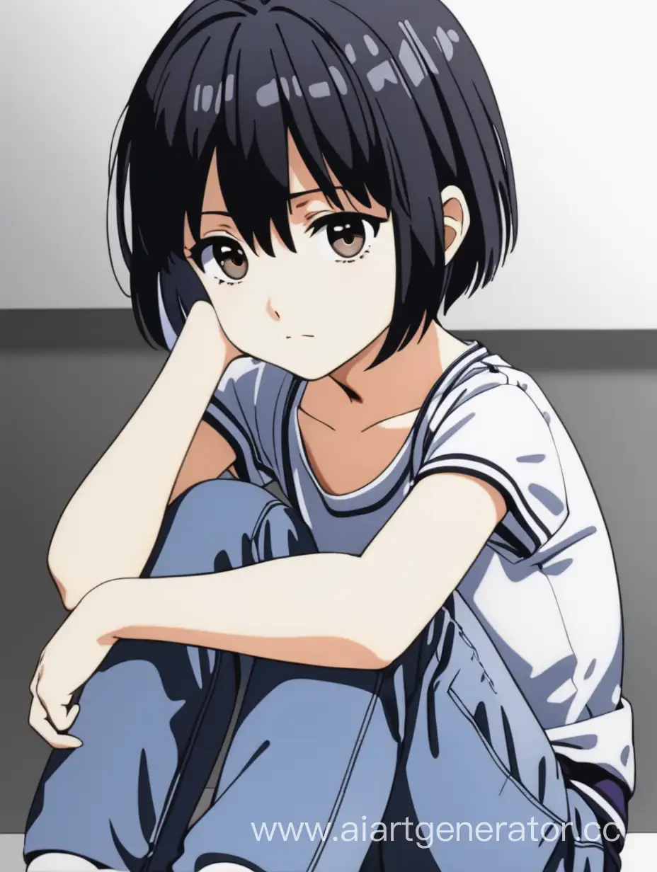 Adorable-12YearOld-Anime-Girl-with-Short-Black-Hair