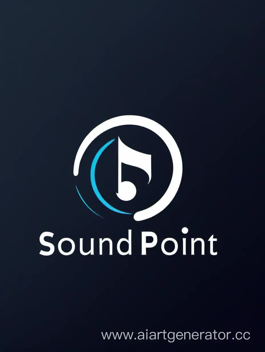 Modern-and-Sleek-Sound-Point-Company-Logo-Design
