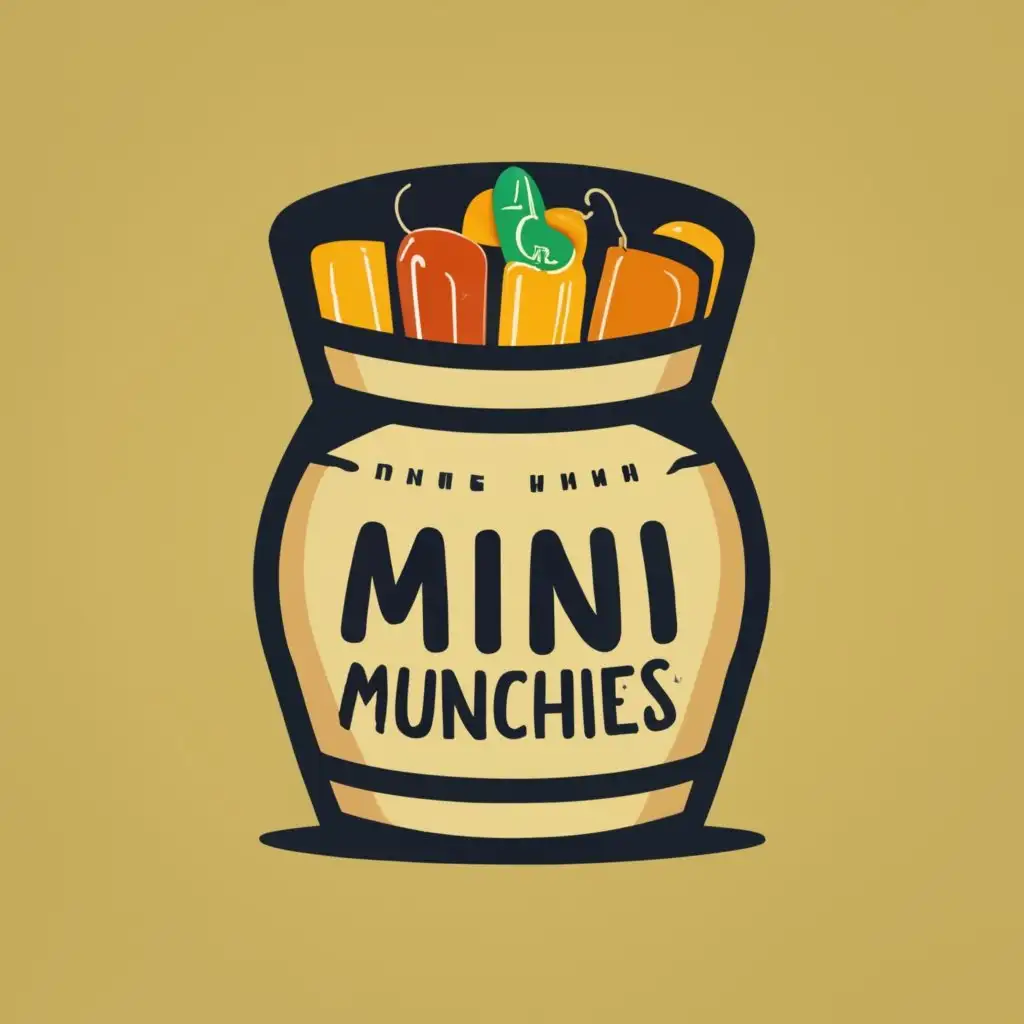 LOGO-Design-For-Mini-Munchies-Playful-Typography-Inspired-by-Panera-with-a-Focus-on-Restaurant-Industry