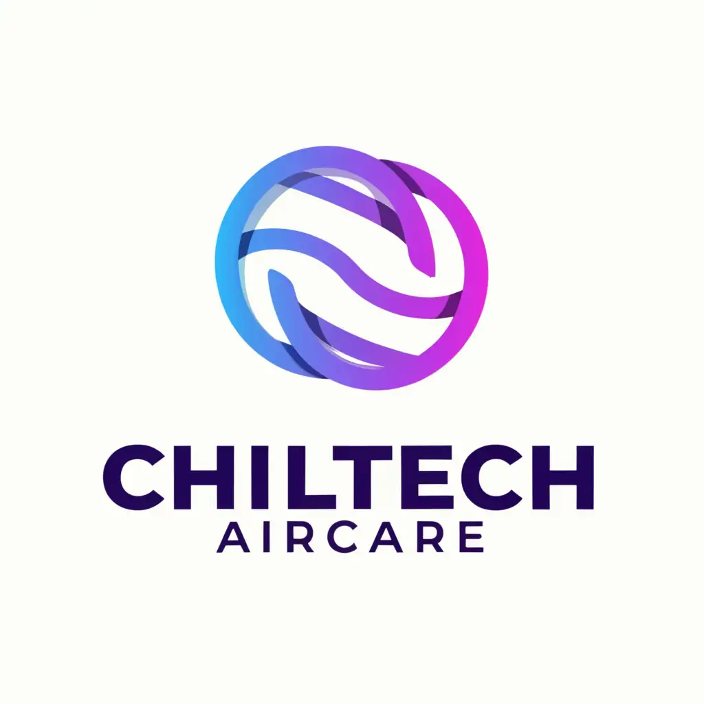 LOGO-Design-For-ChillTech-AirCare-Sleek-Air-Conditioner-Icon-on-Clear-Background