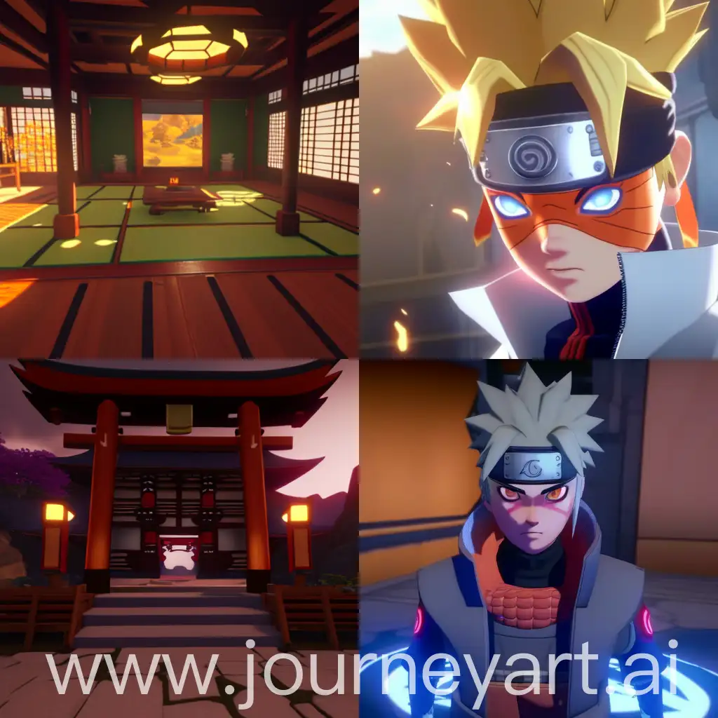 Naruto-Characters-in-Stunning-RayTraced-Art