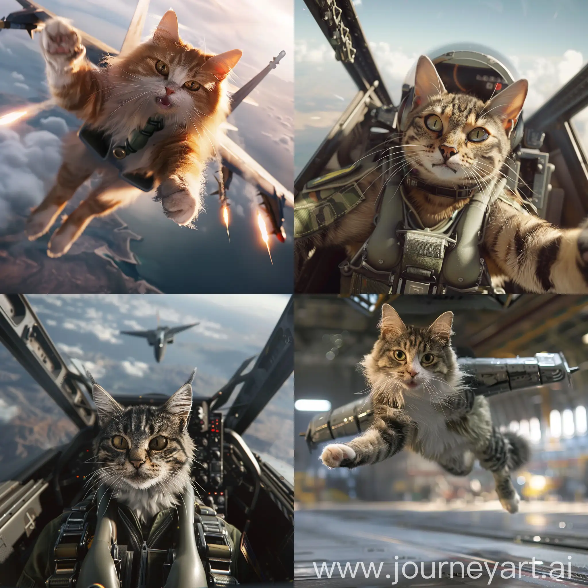 arsenal bird from ace combat 7 but it is a cat who launch a cat