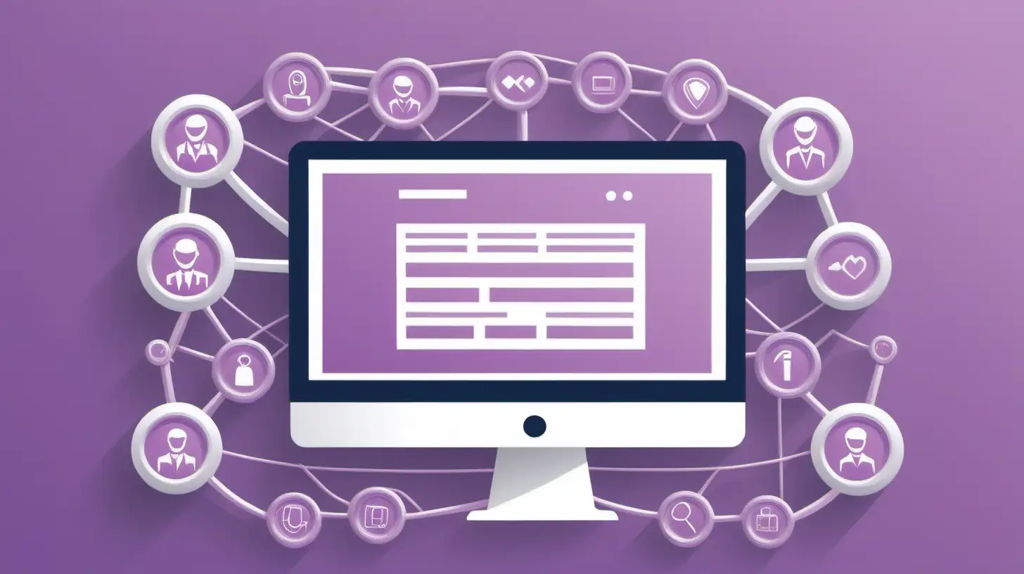 Effective Internal Linking Strategies Unveiled in Vibrant Light Purple Imagery