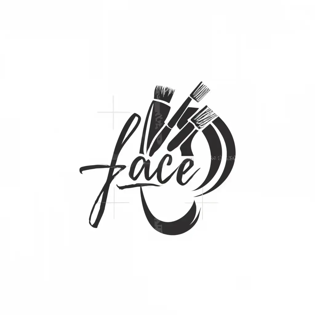 LOGO-Design-For-FACE-Elegant-Cosmetology-Symbol-for-Beauty-Spa-Industry