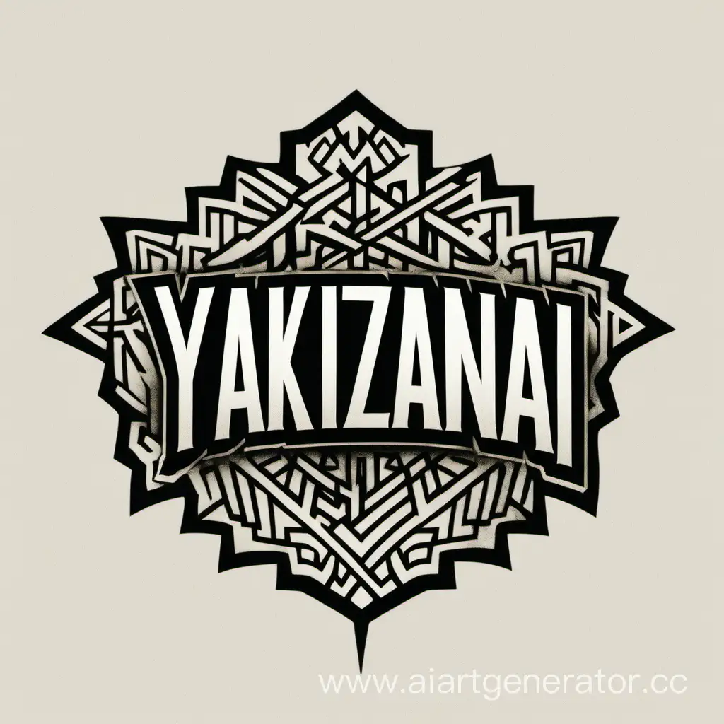 logotype YAKIZNAI black