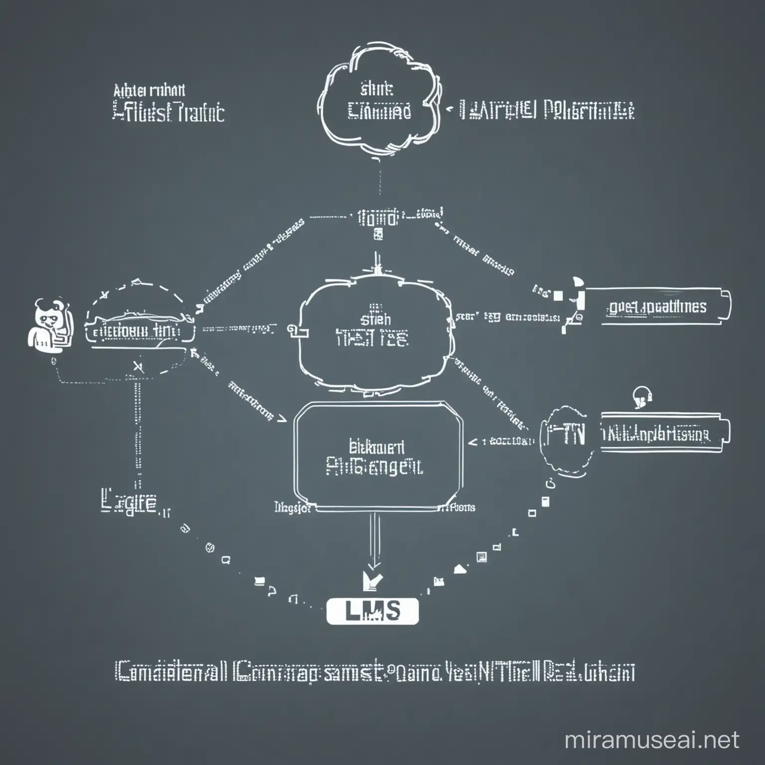 Industrial IoT Network Traffic Management Flowchart