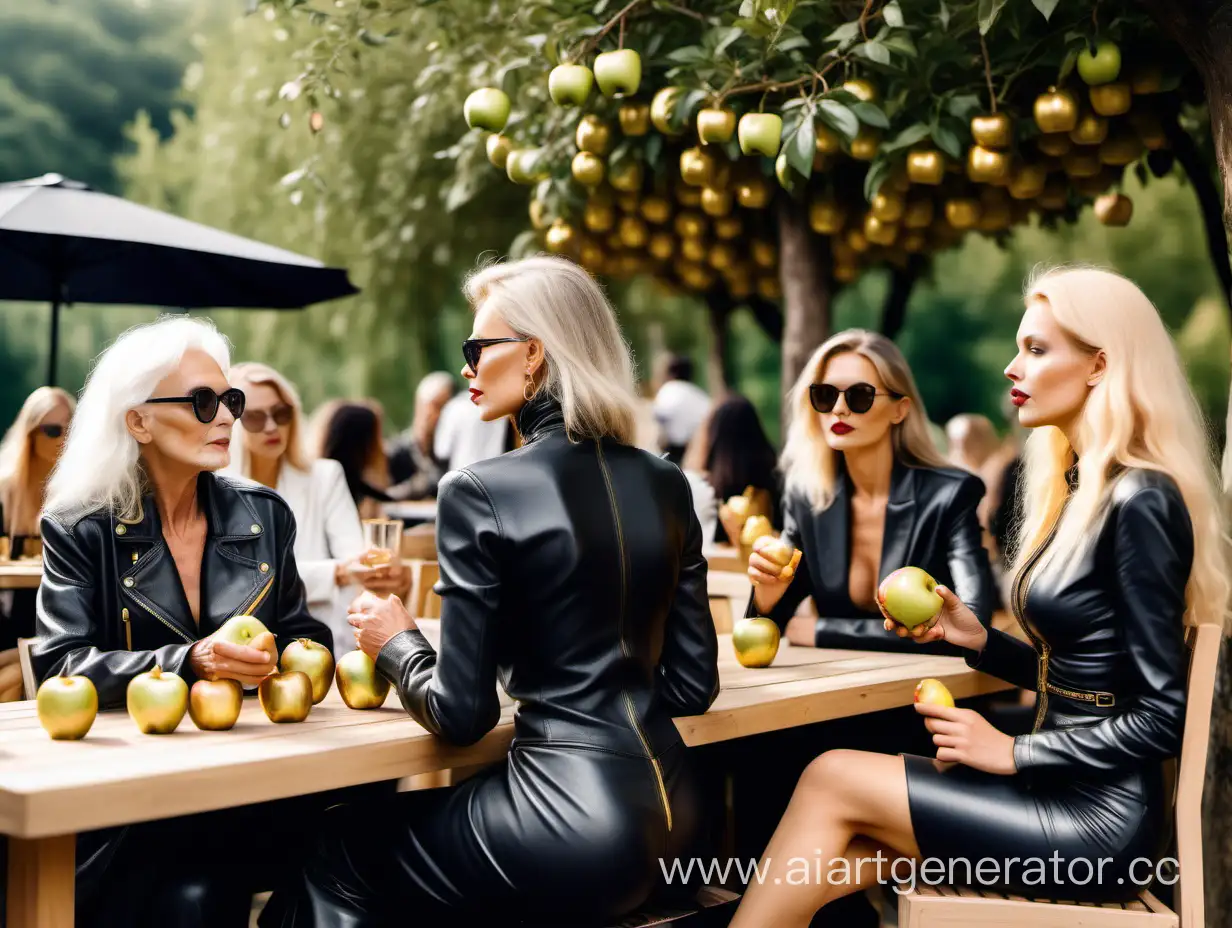 Luxurious-Black-Leather-Fashion-Event-with-Nature-Eco-Vibes