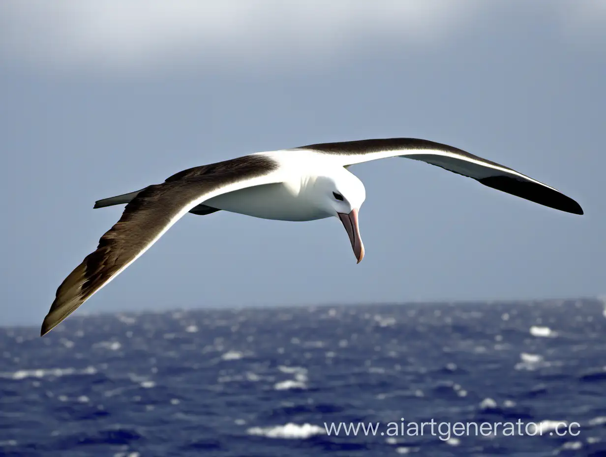 
Альбатросы – одни из самых крупных летающих птиц в мире. Они могут пролетать тысячи километров в поисках пищи.
 
