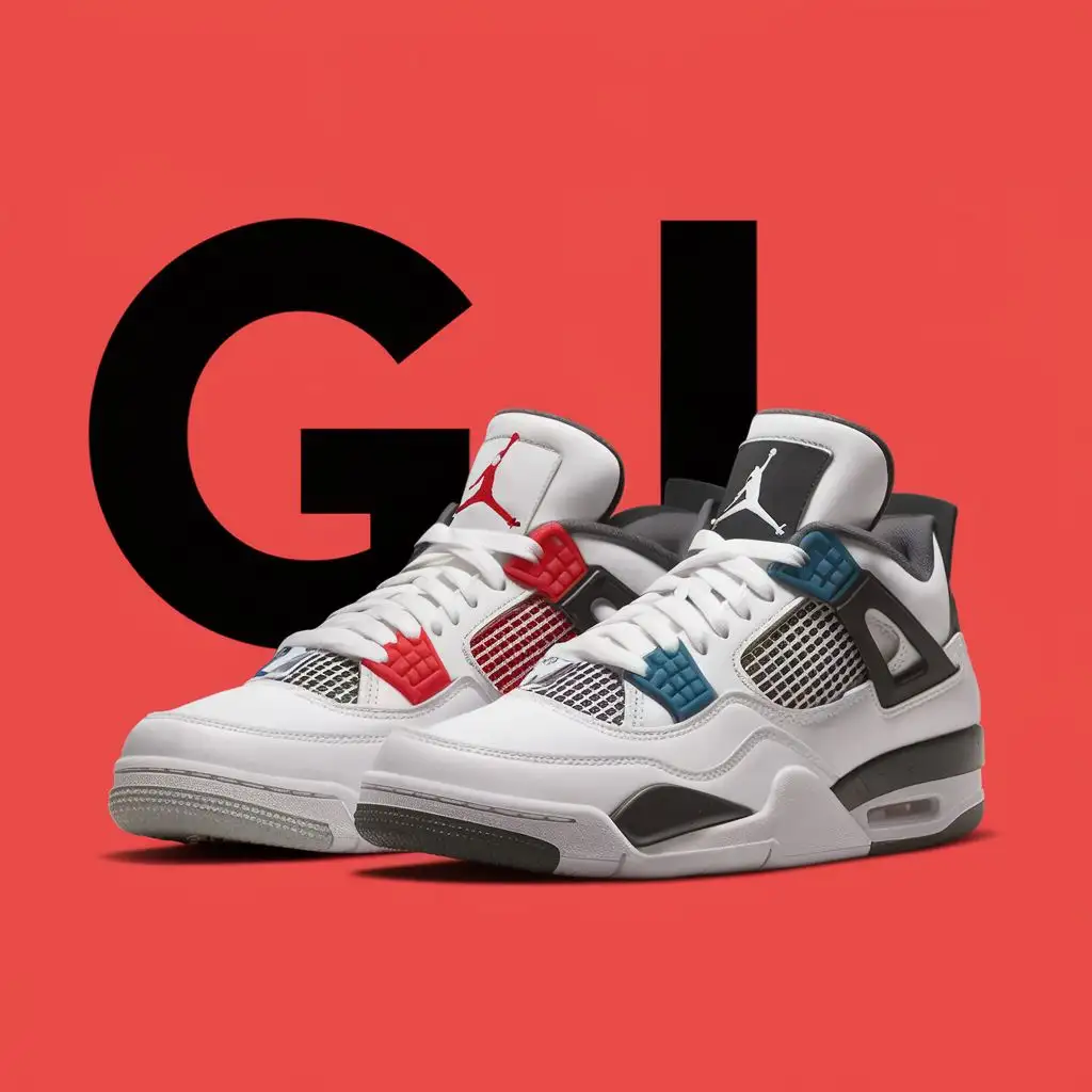 LOGO-Design-for-GL-Inspired-by-Jordan-11-and-Jordan-4-Sneakers-with-Custom-Typography