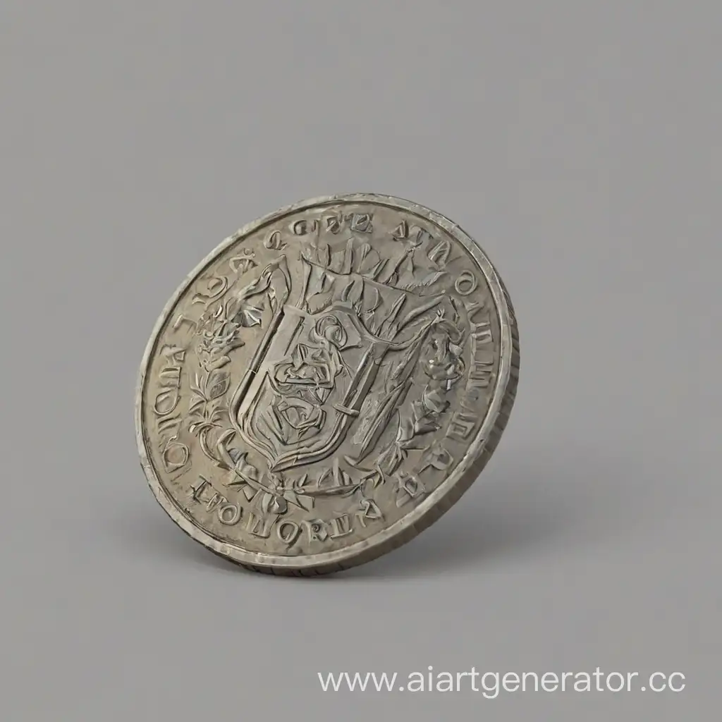 AncientInspired-Coin-with-Intricate-Designs-and-Engravings