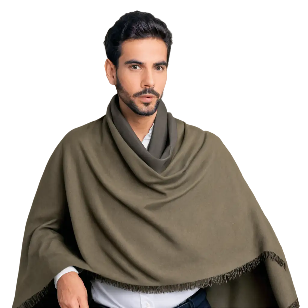 Mens-Shawl-in-HighQuality-PNG-Format-Enhancing-Visual-Appeal-and-Versatility