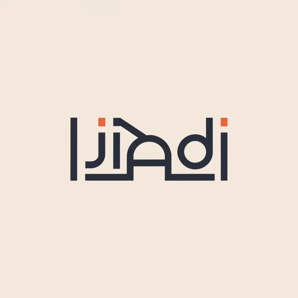 a logo design,with the text "jiadi
", main symbol:JiaDi,Minimalistic,be used in Real Estate industry,clear background