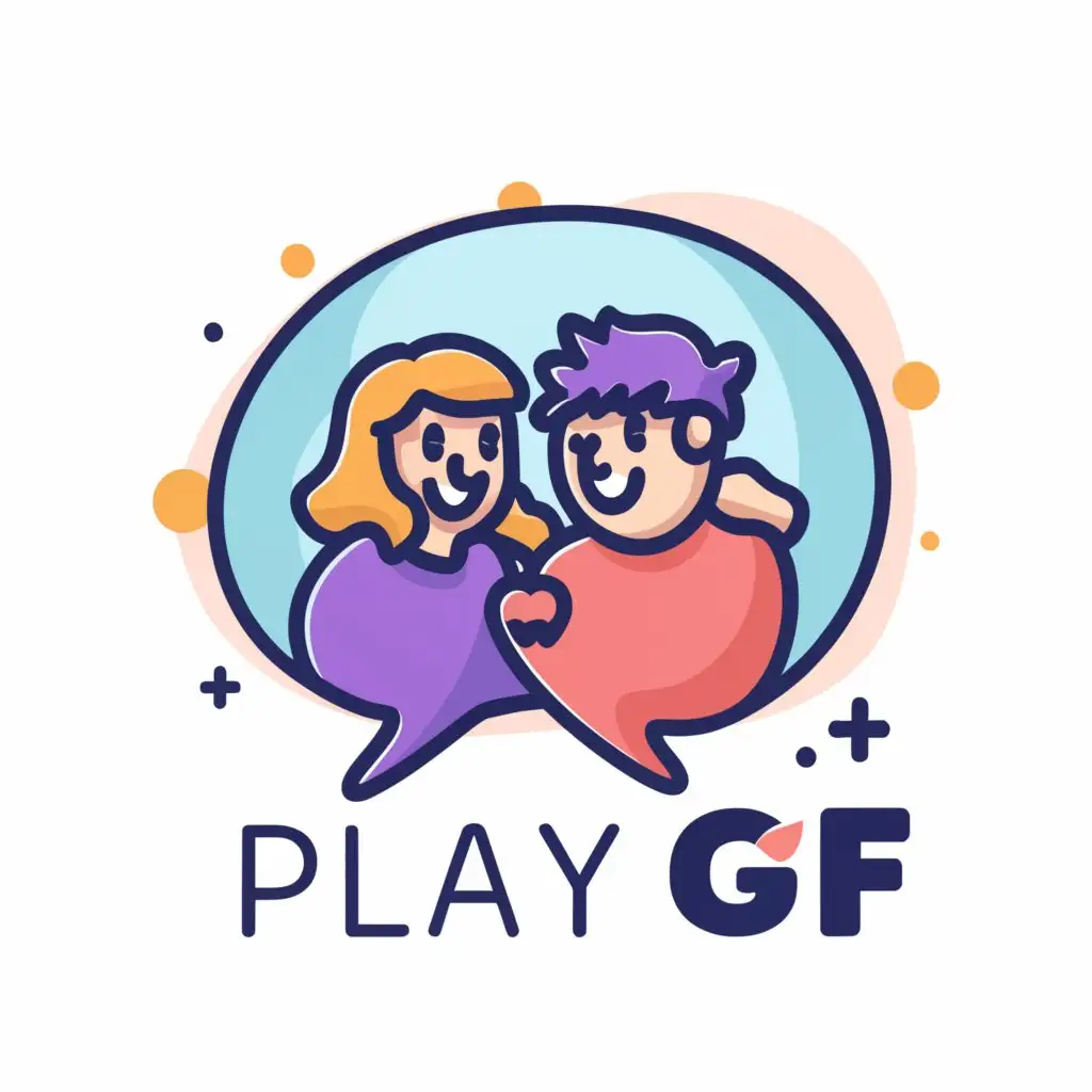 LOGO-Design-For-PlayGF-Engaging-Chat-Room-Logo-with-Moderation-Focus