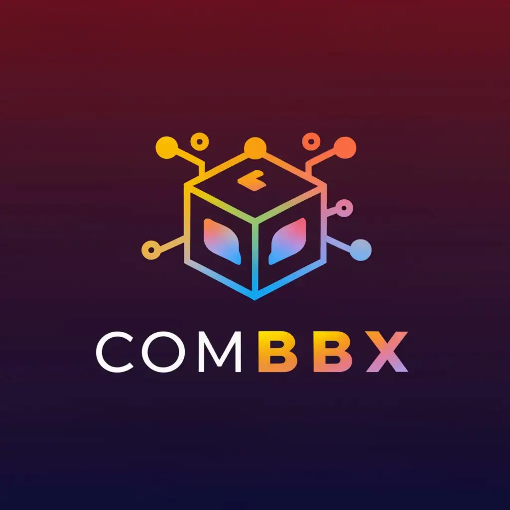 a logo design, with the text 'combix', main symbol: Ai workflow editor and apps, cute logo, Moderate, to be used in Technology industry, clear background