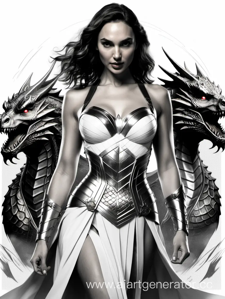 Gal-Gadot-Russian-Spy-Superhero-with-Dragon-Patterned-Costume