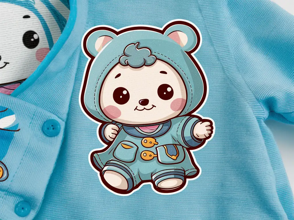 Adorable-Korean-Characters-in-Soft-Blue-Palette