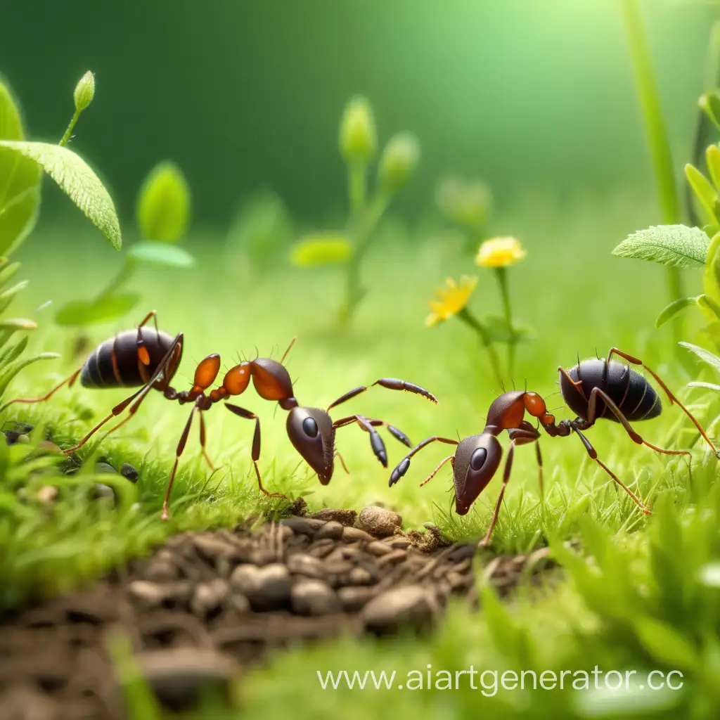 Line-of-Ants-Marching-Through-Lush-Forest-Meadow