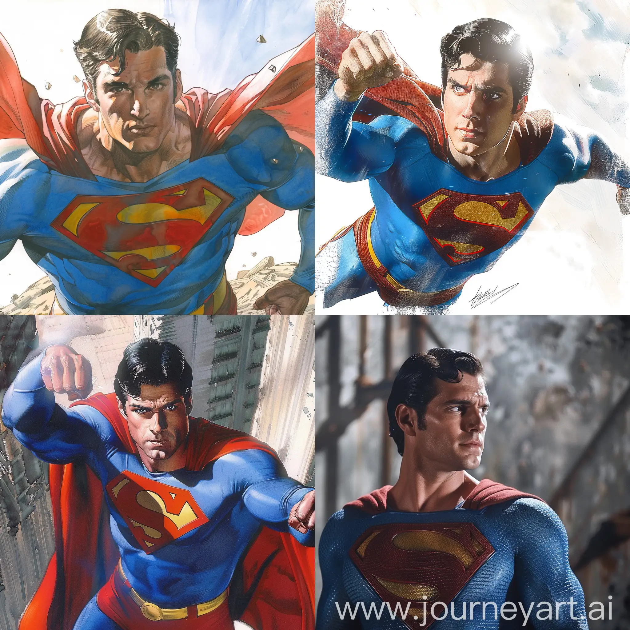Superman-in-Flight-Saving-the-City