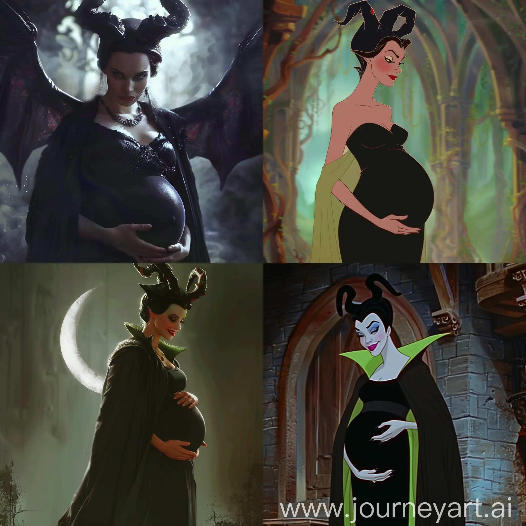 Maleficent, VERY Pregnant
