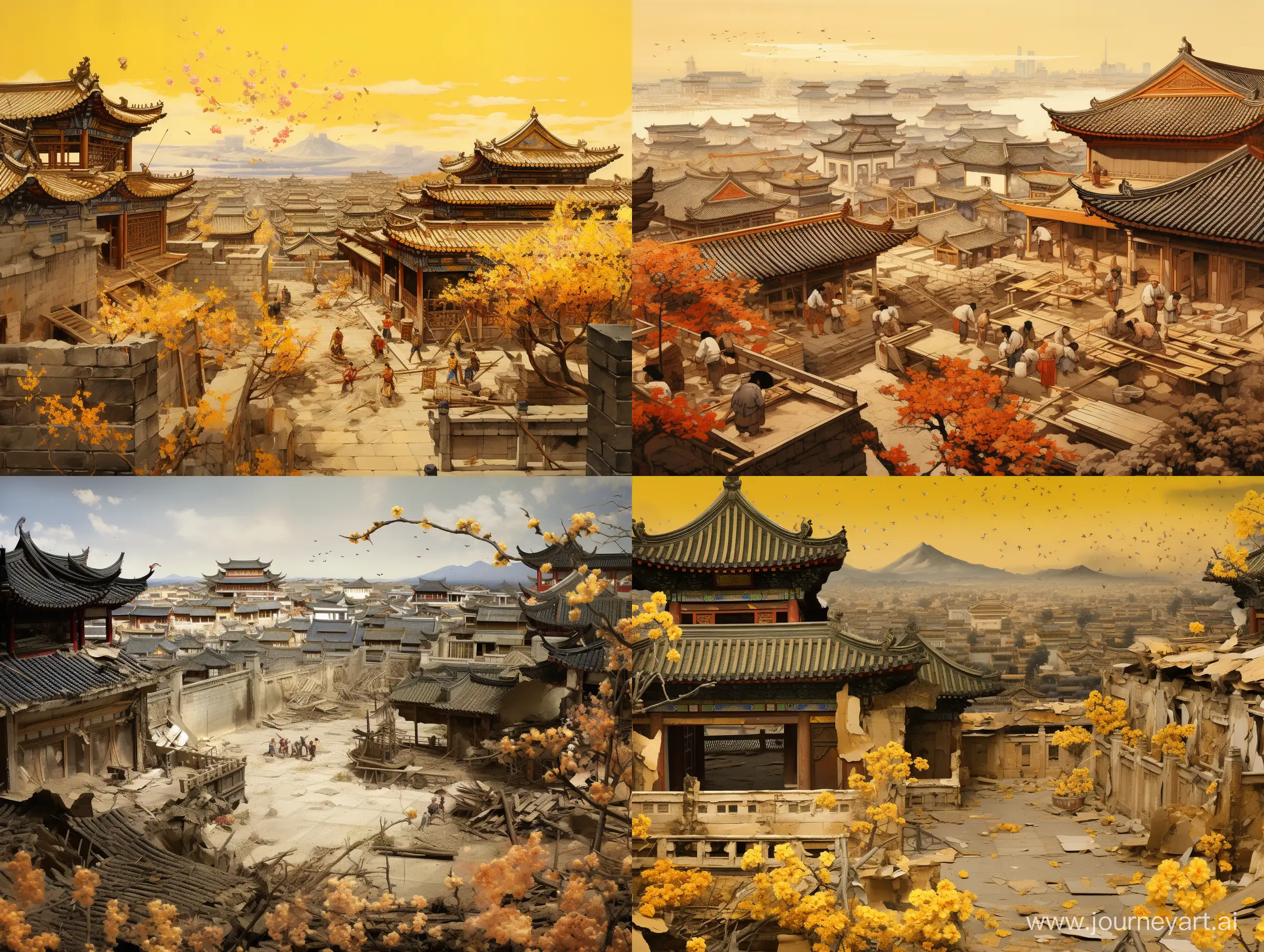 Rebuilding-Amidst-Tang-Dynastys-Eastern-Market-Earthquake-Destruction