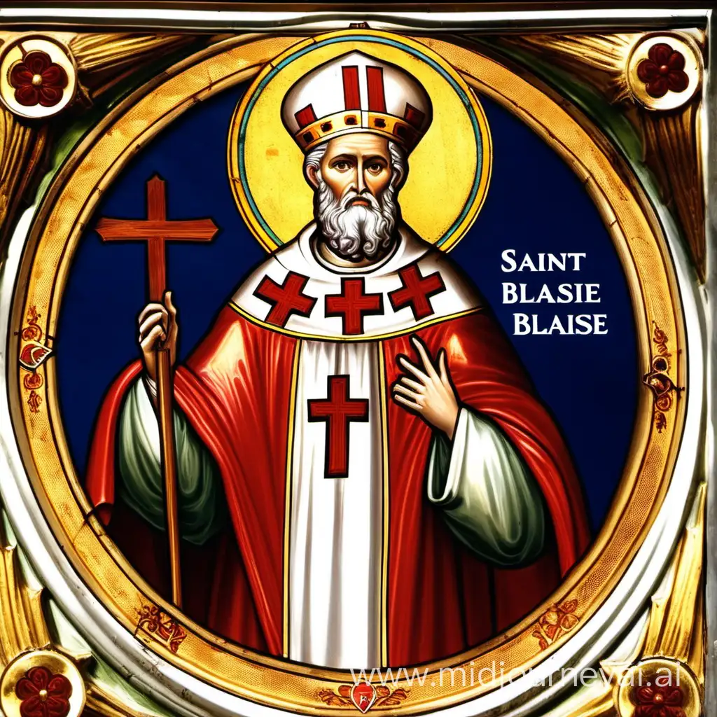 Saint Blaise bishop martyr