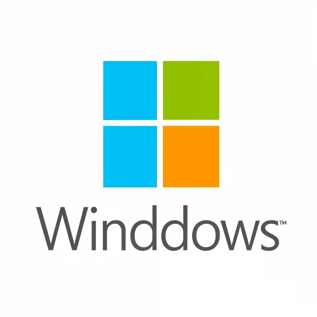 a logo design,with the text "Windows", main symbol:IT,complex,clear background