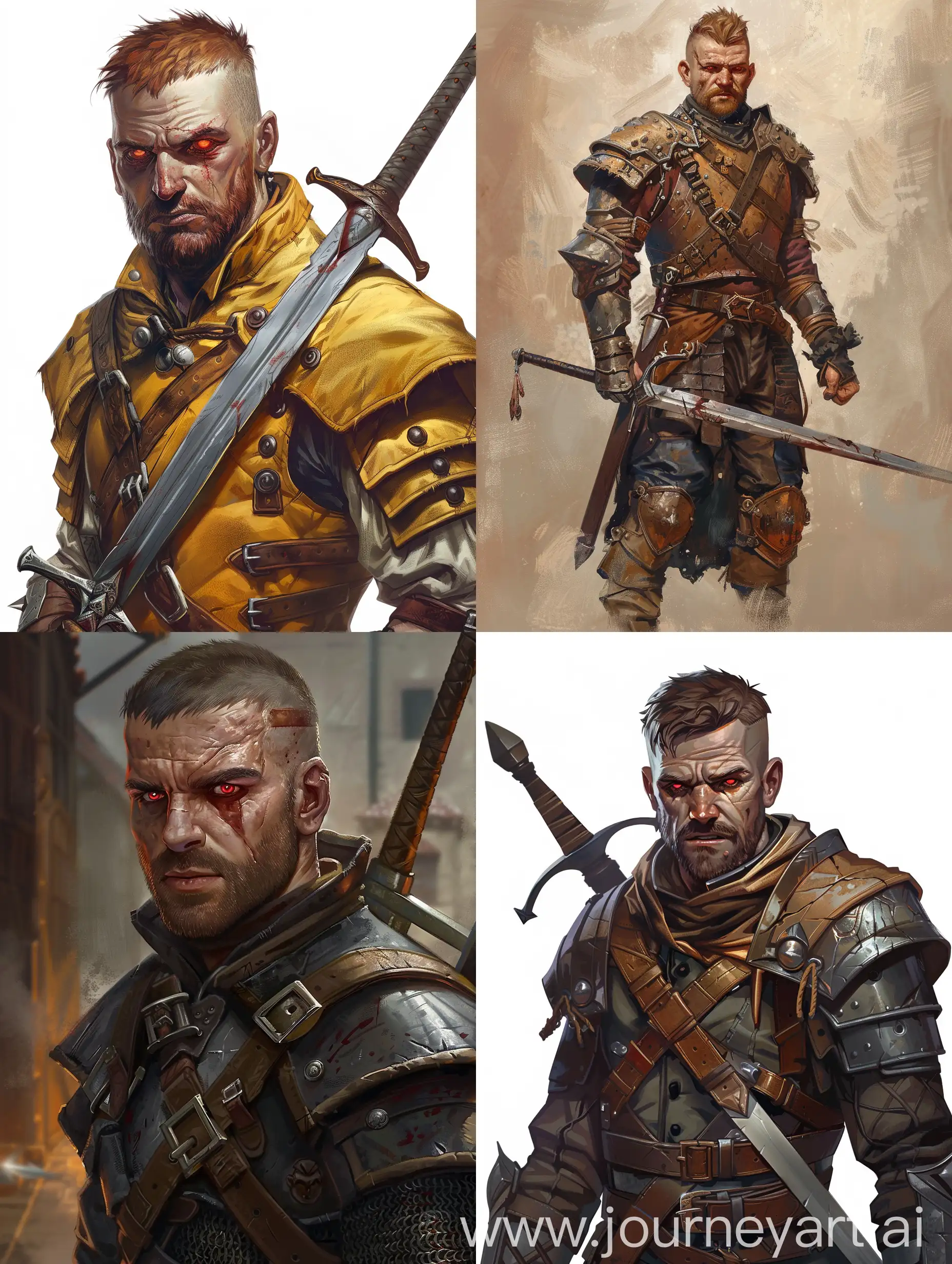 Mysterious-Mercenary-Warrior-with-Crossbow-and-Throwing-Knives