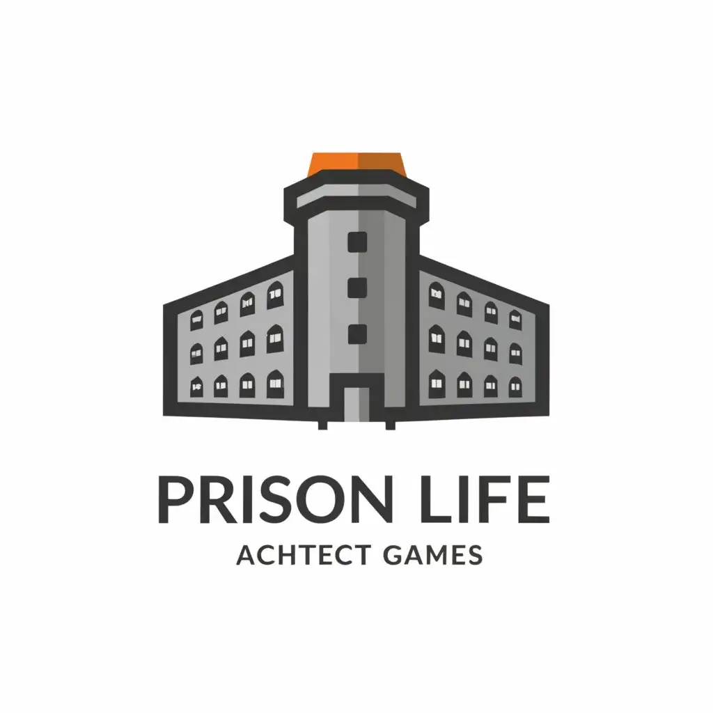 LOGO-Design-For-PL-Minimalistic-Symbol-Inspired-by-Prison-Architect-Game