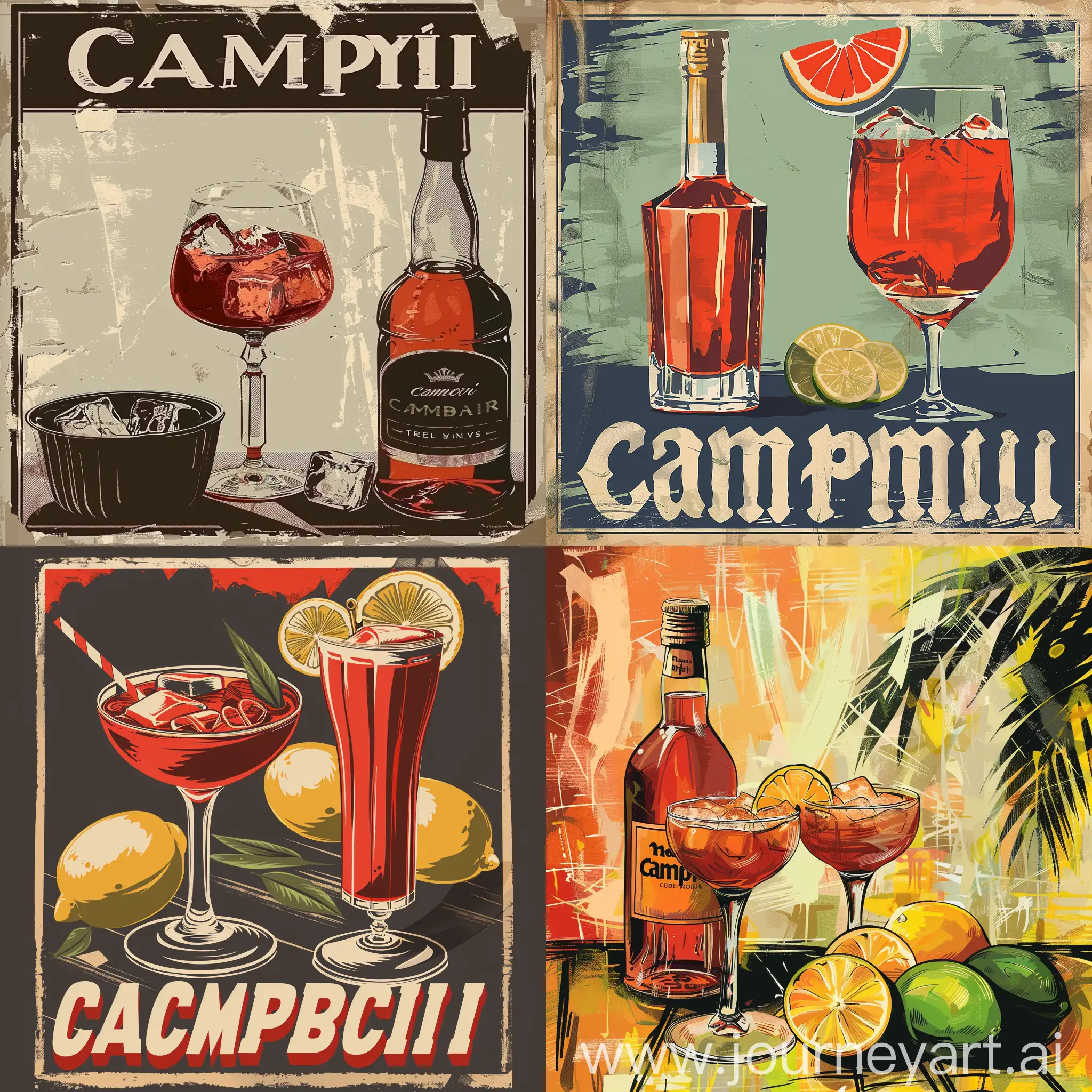 The most Campari style poster